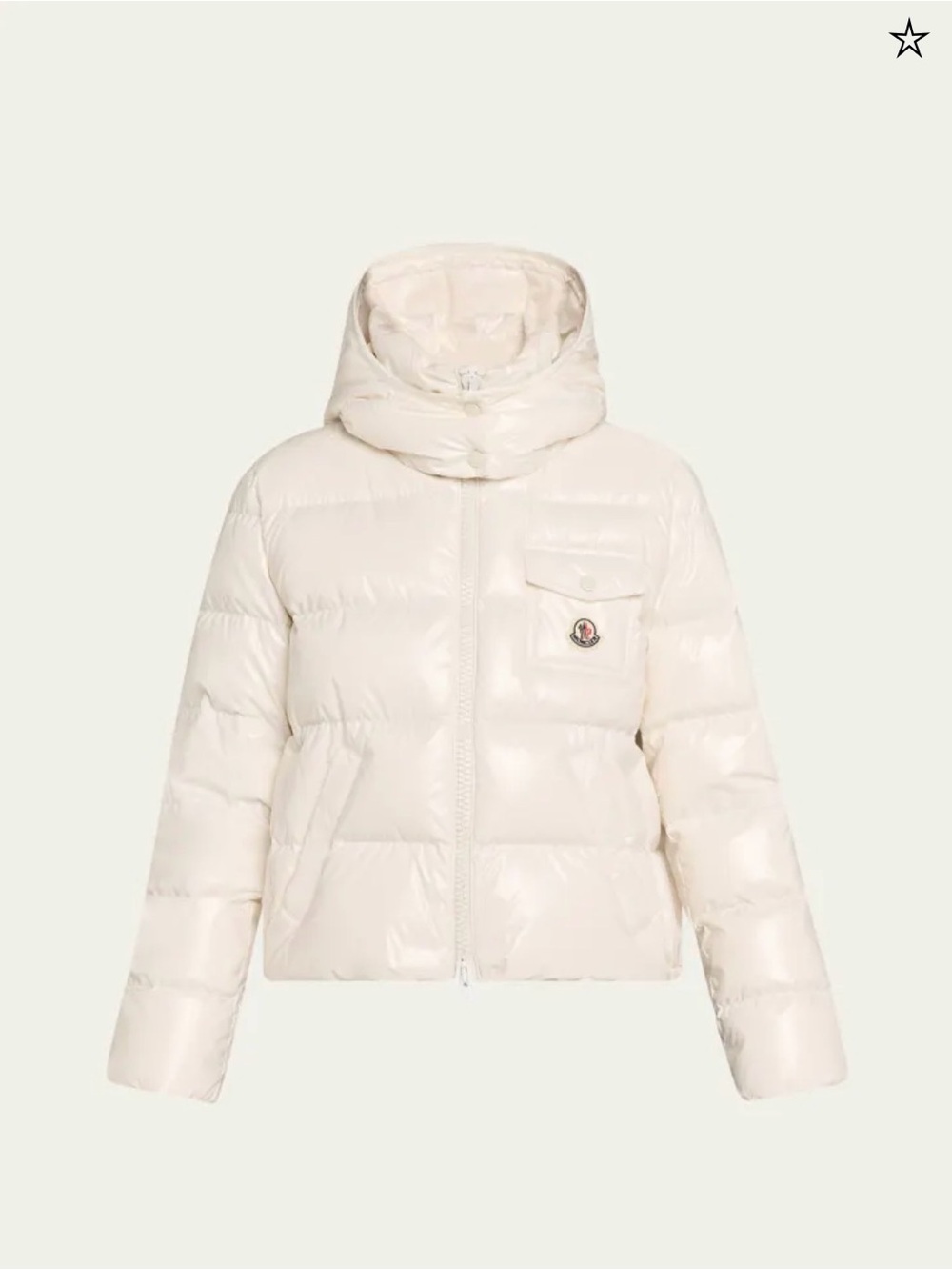 Moncler Andro hooded short down Jacket
